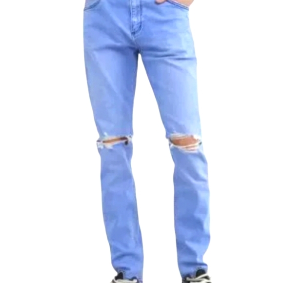 NWT...Rolla’s Men Trim Slim Denim Jeans - Size 34 - - - Picture 2 of 9